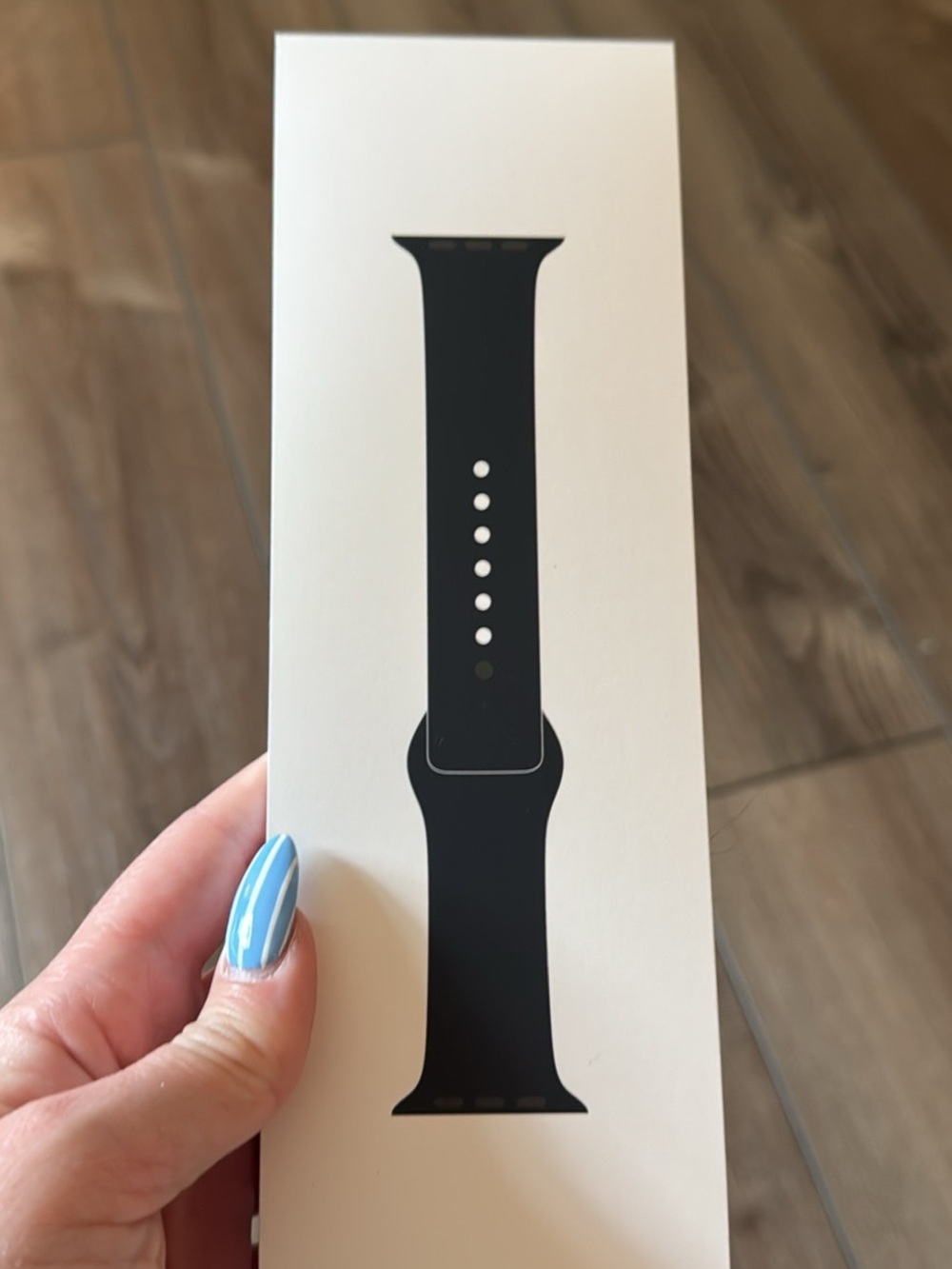 *NIB Apple Black Sport Band for Apple Watch